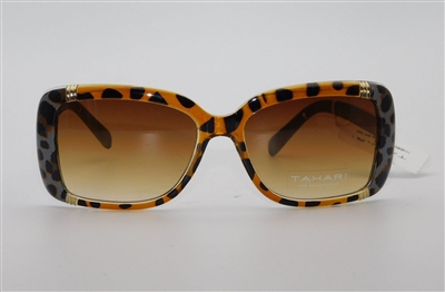 TAHARI by Elie Tahari Sunglasses DNTH1123-R TH560 TSLE Brown/Leopard