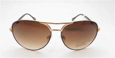 TAHARI by Elie Tahari Sunglasses Model HHTH0227-R TH517 RGDBR Brown/Gold