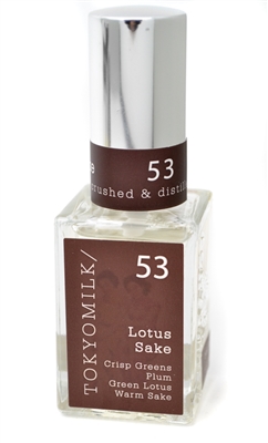 Tokyomilk Lutus Sake No.53 Parfum; Crisp Greens, Plum, Green Lotus and Warm Sake Perfume Spray,  1 fl oz
