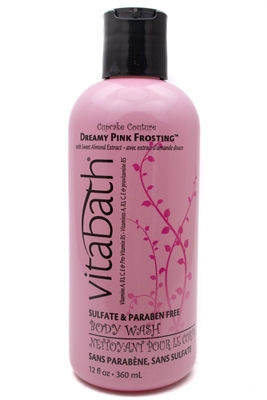 Vitabath CUPCAKE COUTURE Dreamy Pink Frosting Body Wash  12 fl oz