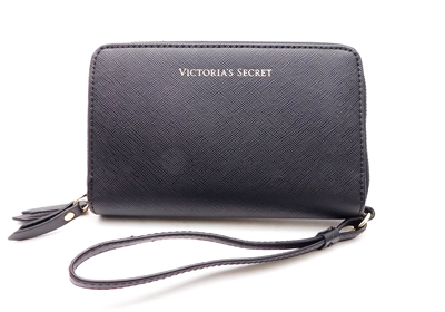 Victoria's Secret black Clutch/Wallet/Phone Case Purse with Wrist Strap