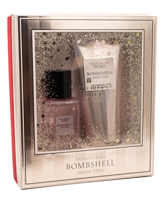 Victoria's Secret BOMBSHELL SEDUCTION Set: Mist  2.5 fl oz, Fragrance Lotion  3.4 fl oz