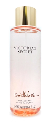 Victoria's Secret BREATHLESS Fragrance Mist 8.4 Fl Oz.