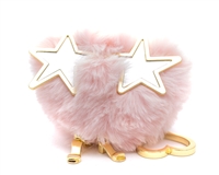 Victoria's Secret Fluffy Keychain with Starry Eyes and High Heels