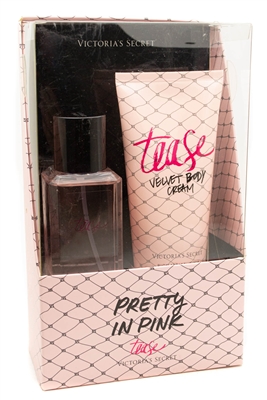 Victoria's Secret TEASE Fragrance Mist (5.1 fl oz) and Velvet Body Cream (3.4 fl oz) set