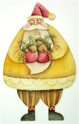 Lynne Andrews Fat Santa Ornament Pattern Packet.