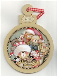 Lynne Andrews Beary Christmas Ornament  Pattern Packet.