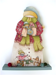 Lynne Andrews Jesse's Snowman Pattern Packet.