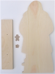 Lynne Andrews Sugar and Spice Father Christmas Wood
