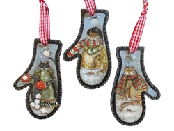 Folksy Feline Friends Pattern