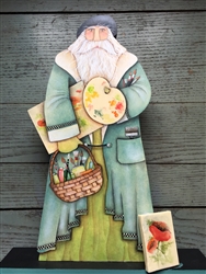 Lynne Andrews The Poppy painter Father Christmas Pattern Packet