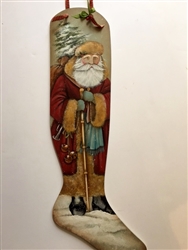 Victorian Father Christmas' Stocking Pattern Packet