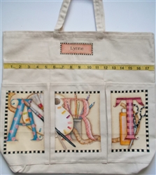 Lynne Andrews art-ful journey painting bag pattern packet