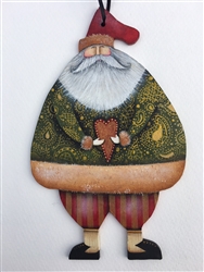 Lynne Andrews Heartfelt Santa Ornament Pattern Packet.