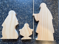 The nativity wood surface bundle