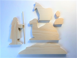 The nativity Part 2 wood surface bundle