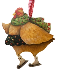 Lynne Andrews Ornament non-club Hen