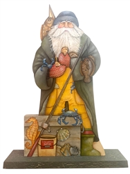 Tidewater Father Christmas paper pattern