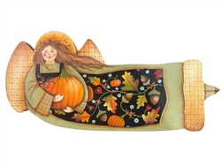Homespun Harvest Angel Paper Pattern