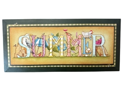 Summer Plaque E- Pattern