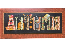 Autumn Plaque E-Pattern