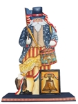 Artroom 2 create-'Old Glory father Christmas' Zoom Class with Lynne!