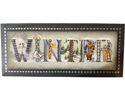 Winter Plaque Paper Pattern