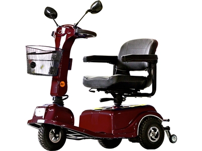 INACTIVE Boomerbuggy III 400W, 24V ADP, Approved (Burgundy) - without batteries