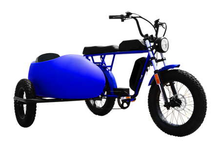 Phoenix w/ sidecar 48V, 500W (Blue)