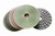 4 inch wet polishing pad set, black buff