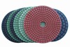 5 inch wet polishing pad set, black buff