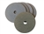 4 inch Electroplated Polishing Pad 5 pieces Set, 60 to 600 grit