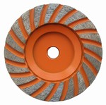 4 inch Coarse Turbo Cup Wheel, 5/8 inch -11
