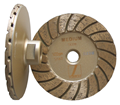 Disco 4 inch Medium Turbo Cup Wheel,  5/8 inch -11