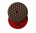 3 inch Premium Dry Polishing Pad, 100 grit