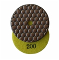 3 inch Premium Dry Polishing Pad, 200 grit