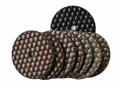 3 inch dry polishing pad set with black buff