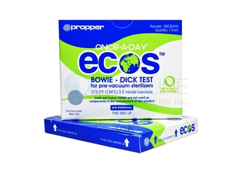 Once-A-Day Bowie-Dick Test-Pack Ecos 30 per case