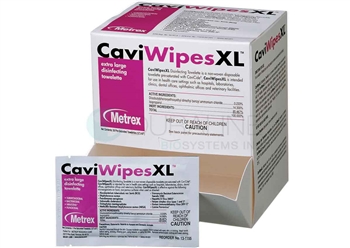 Metrex CaviWipes Disinfectant Towelettes XL 50 wipes