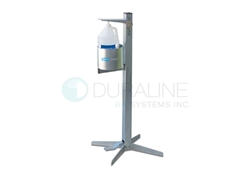 AeroCleanse Pedal Activated Sanitizer Dispenser Stand, for One-Gallon Hand Sanitizer Gel