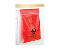 Plasdent Stick-on Red Bio Hazard Waste Bags