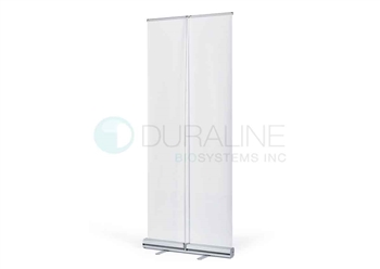 Clear Workspace Dividers with Aluminum Stand, Full Height Barrier 47.25" W x 78.75" H