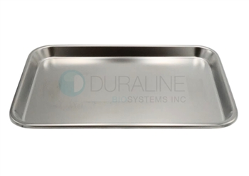 Stainless Steel Instrument Flat Tray, small Sterilizable, 1 each