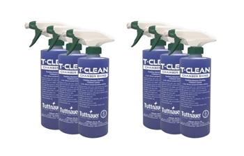 T-Clean Chamber Shine, foaming treatment for autoclaves, cleans and restores stainless steel surfaces