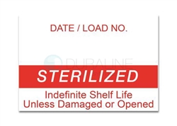 Labelex Red Sterilization Labels