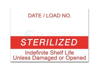 Labelex Red Sterilization Labels