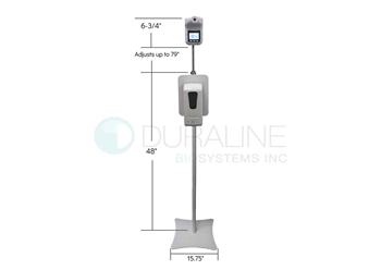 Temperature Check and Sanitizing Station