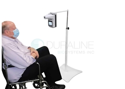Wheelchair Forehead Thermometer Stand