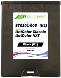 iJetColor by Printware Compatible Black Ink Tank 870101-005 for the iJetColor NXT and iJetColor Classic Envelope Press