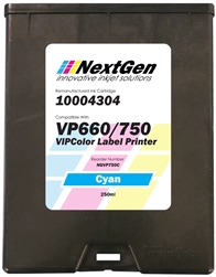 VP750 / VP660 Compatible Cyan Ink - 10004304